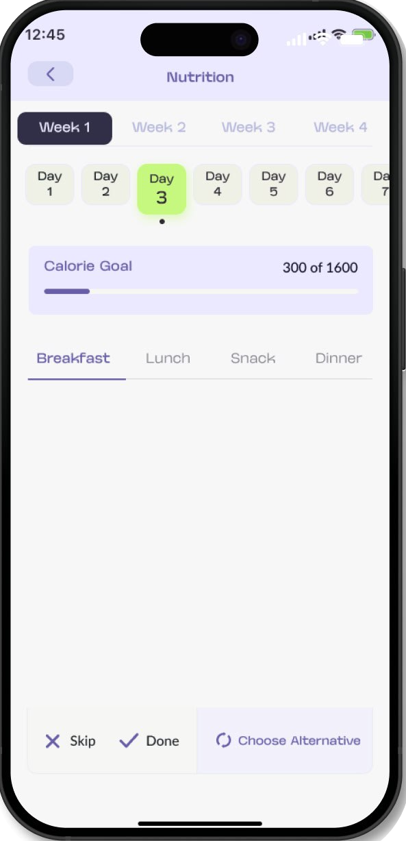 Smart Nutrition Frame
